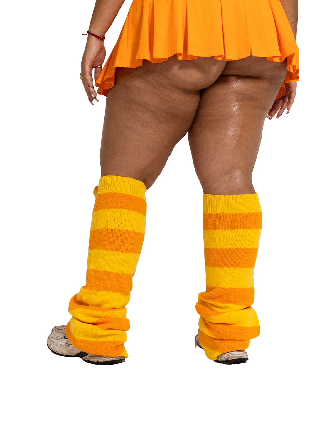 Perfect addition leg warmers, orange