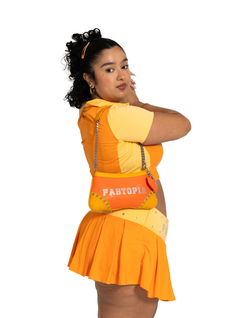 Just for gloss bag, orange