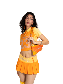 Just for gloss bag, orange