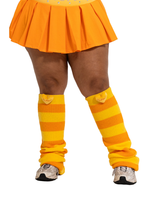 Perfect addition leg warmers, orange