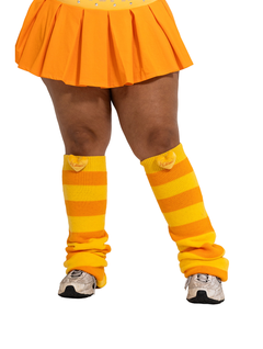 Perfect addition leg warmers, orange