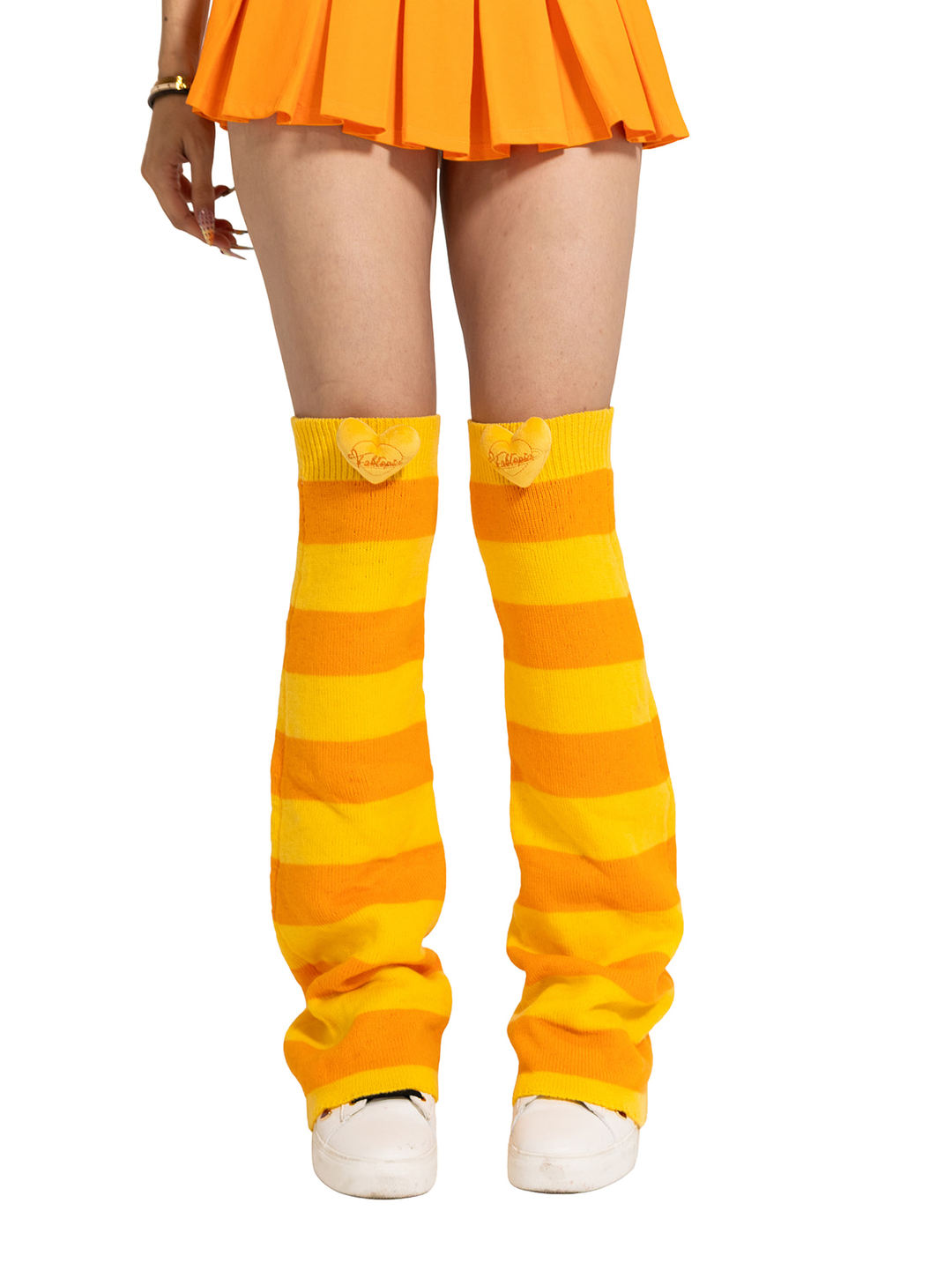 Perfect addition leg warmers, orange