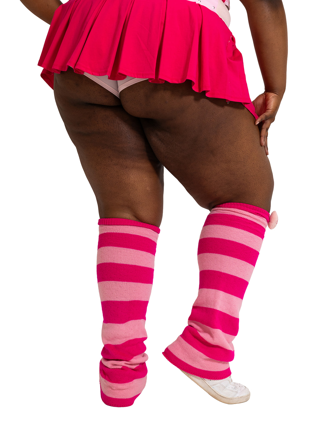 Perfect addition leg warmers, pink