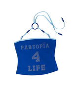 Cool Girl top, blue