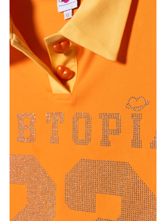 Sporty Girl top, orange